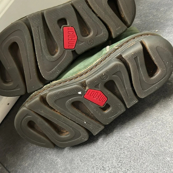 On Foot 29001 High Top Green  Sneaker in Kaki Khaki. Size 38 - Picture 8 of 10